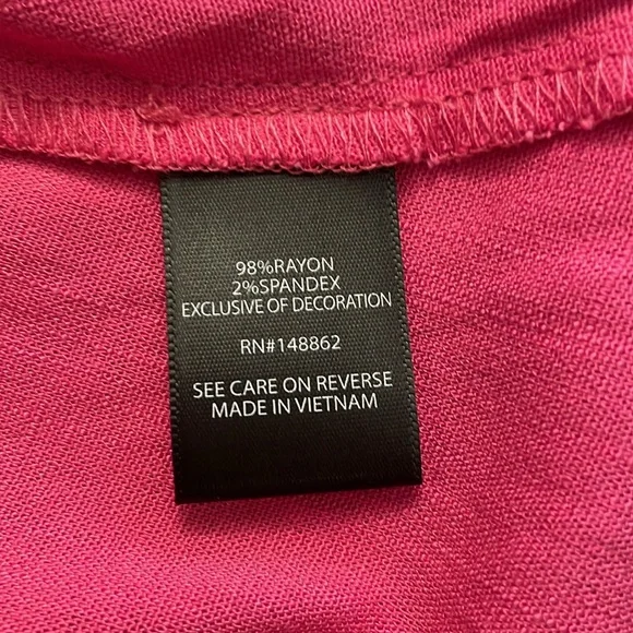 Torrid Pink Mini Rayon Slub Pintuck Neck Skater Dress Size 2X (18-20) NWT - Picture 13 of 14